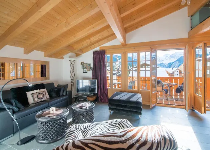 Waldbort Penthouse Daire Wengen